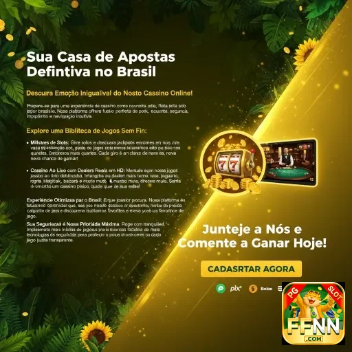 Ilustração de Explore o Cassino Online ffnn e Seus Jogos de Slots