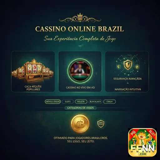Ilustração de Explore o Cassino Online ffnn e Seus Jogos de Slots