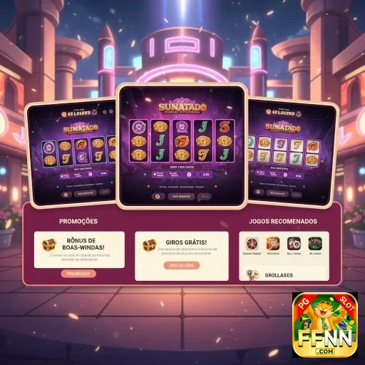 Ilustração de Explore Slots Rápidos com a ffnn e Serviços VIP Confiáveis