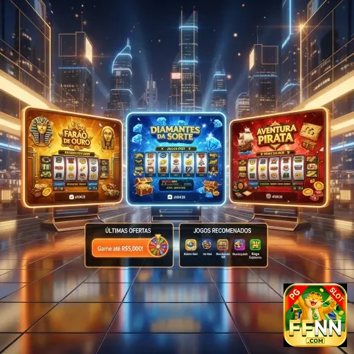 Ilustração de Explore Slots Rápidos com a ffnn e Serviços VIP Confiáveis