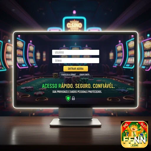 Ilustração de Explore Slots Rápidos com a ffnn e Serviços VIP Confiáveis
