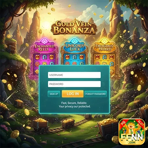 Ilustração de Acesse o cassino online ffnn com login instantâneo